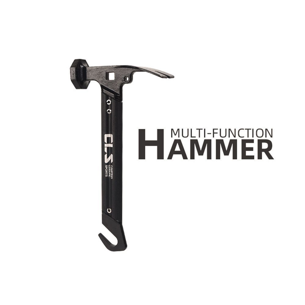Aluminum Alloy Handle Tool Hammer Ground Nail Hammer Camping Hammer
