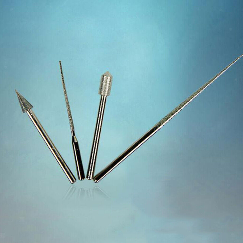 4Pcs Diamond Coated  Head for DIY Jewelry Making Handcraft Tool