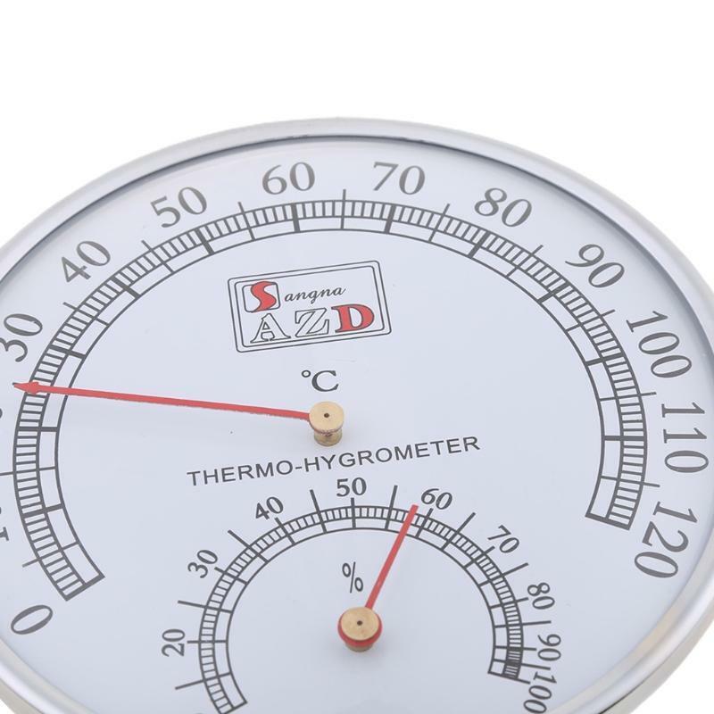 2 in 1 Sauna Room Humidity Temperature Meter for Greenhouse Baby Room 0-120?