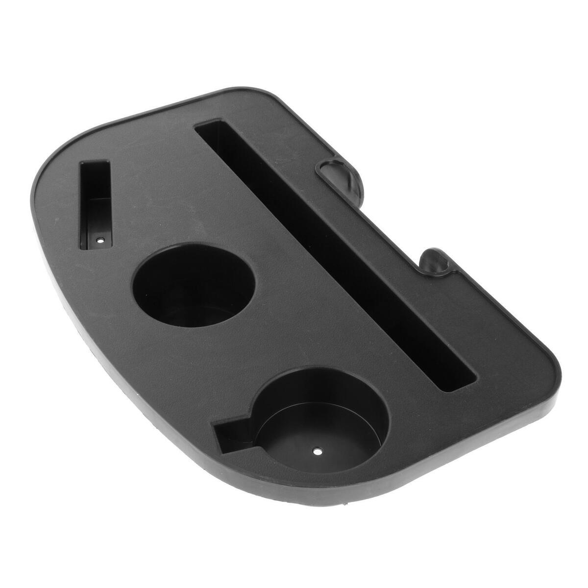 Folding Lounge Chair Tray Cup Holder with Mobile Device Slot for Water Cups