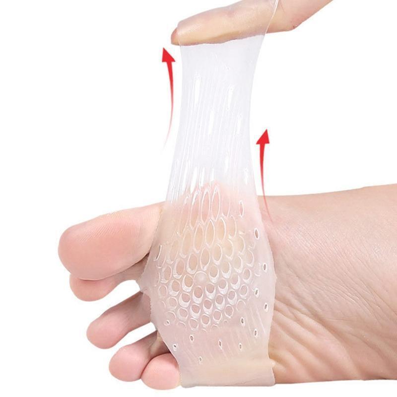 Silicone Honeycomb Forefoot Pads Foot Cushions Anti-Slip Insoles Toe Separator