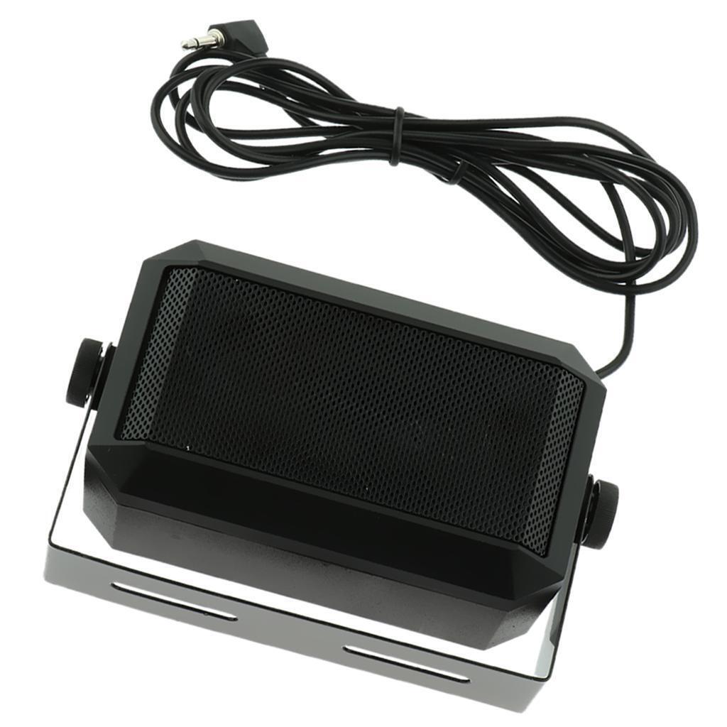 External Car Radio Speaker Mobile Radio Speaker, Compatible for Amateur Radio