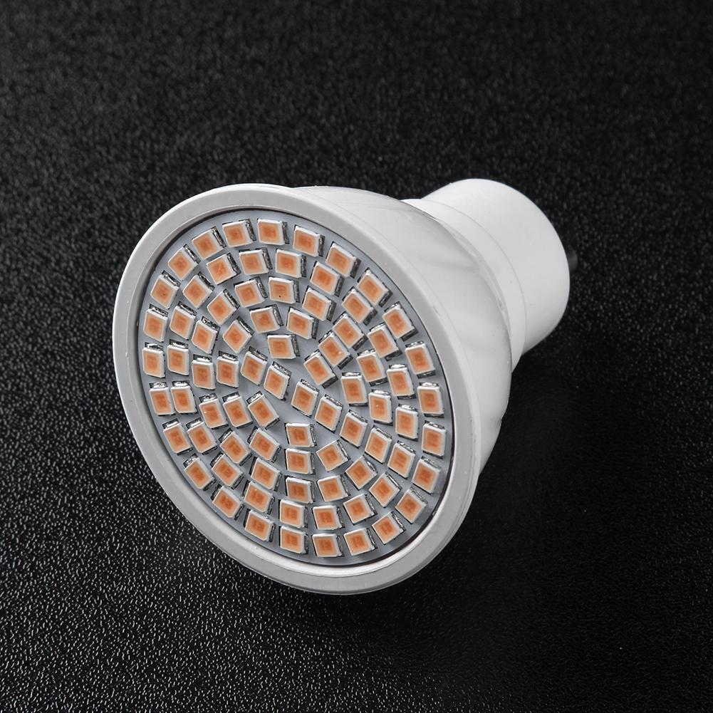 GU10 AC 220-240V 80LED Spotlight Bulb Energy Saving Spot Light Lamp (8W WW)