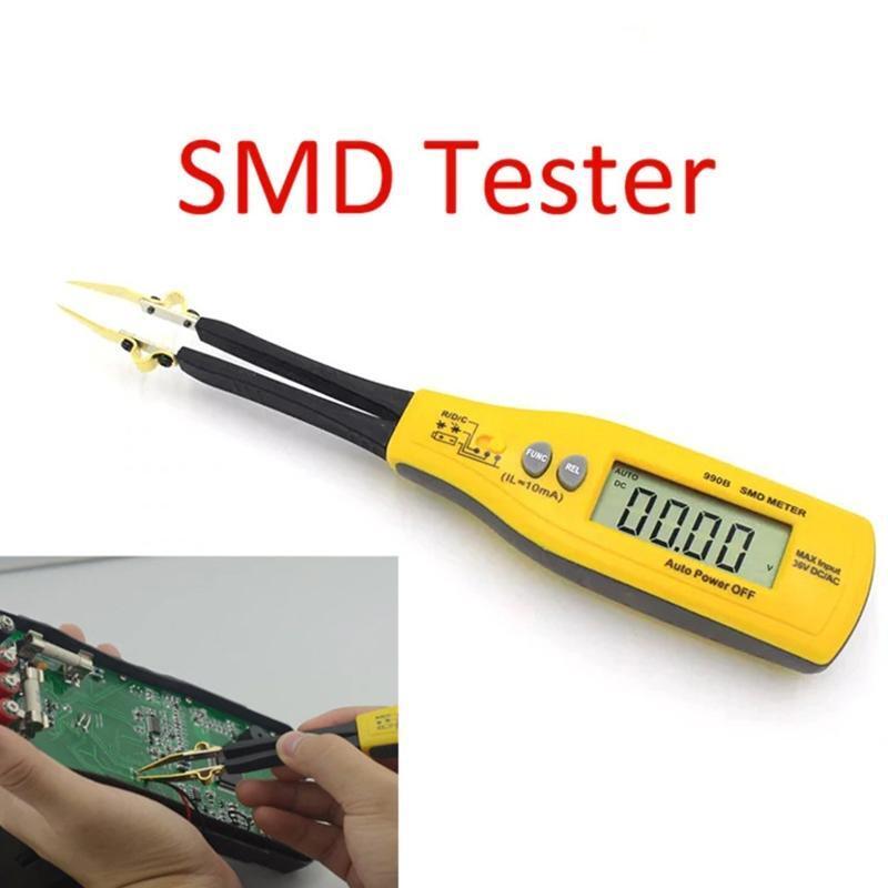 Portable Digital SMD Tester 4000 Counts SMD Meter Handheld Resistance Capacitanc