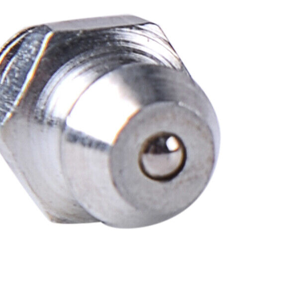 8Pcs M6x1 Thread Straight Grease Zerk Nipple Fitting Fit For Automotive Car Ld