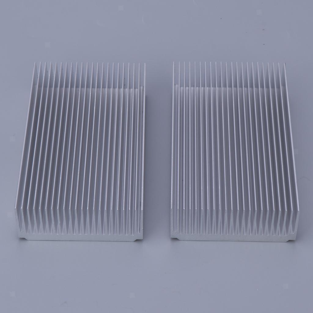Aluminium Radiator Heatsink Heat Sink 120x69x27mm (Pack of 2)