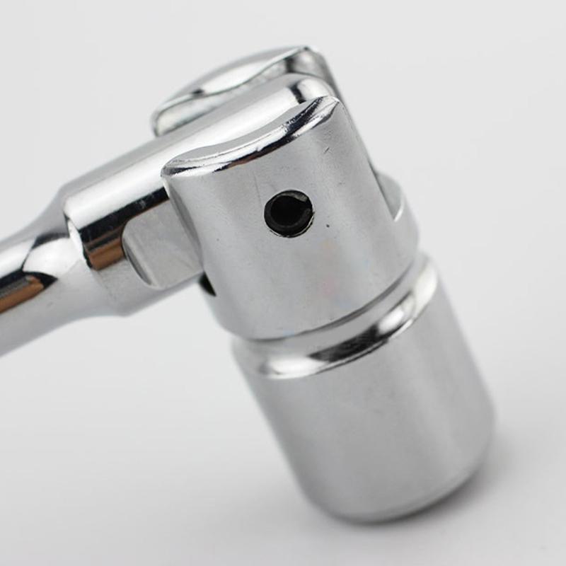 Scaffold Spanner 12 Angle Ratcheting Socket Wrench Straight Handle Repair Tool