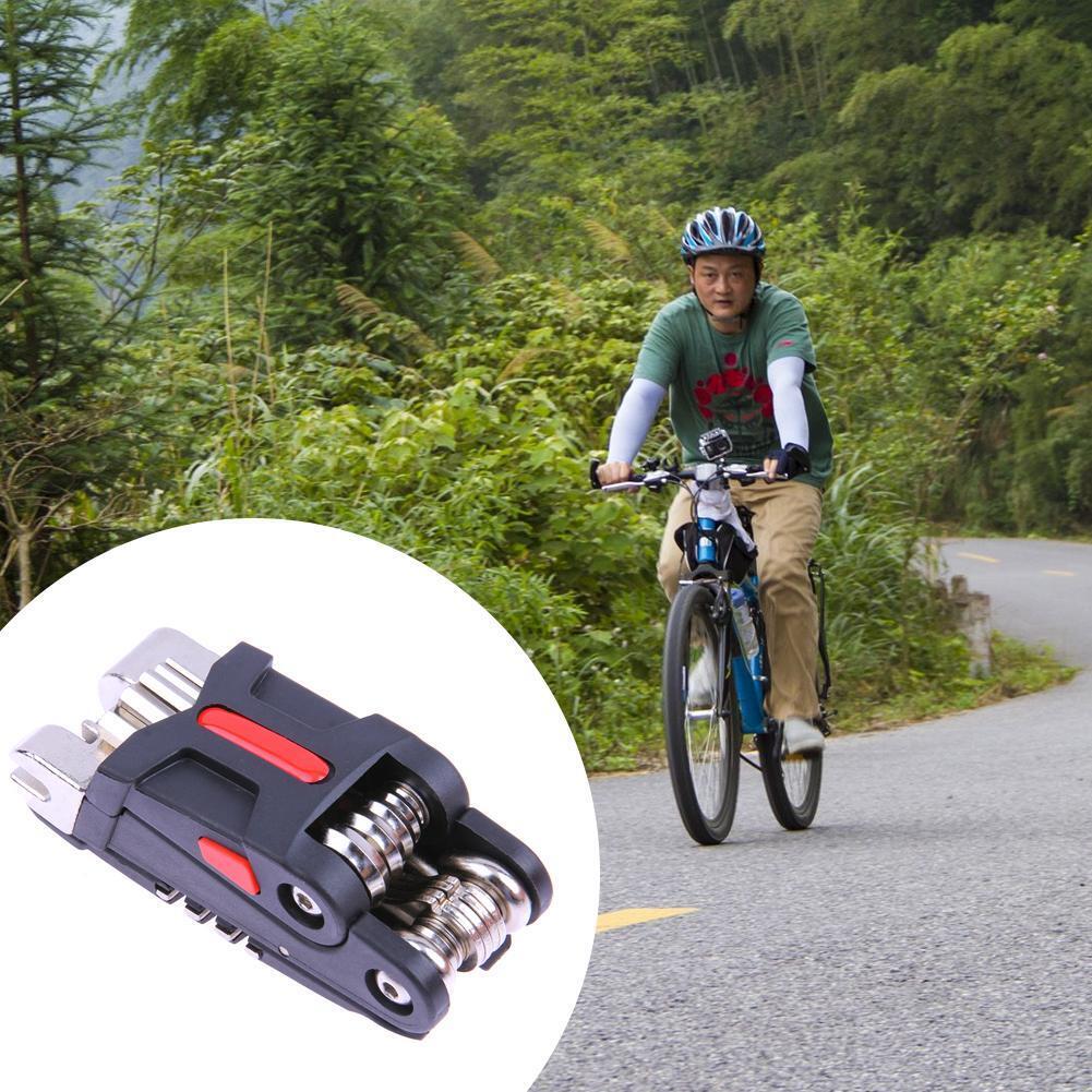 Mini Repair Pocket Folding Tool Bicycle Moutain Road Bike Tool Set Cycling