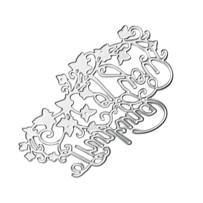 Thinking of You Metal Cutting Dies Stencil DIY Scrapbooking Album Paper Template