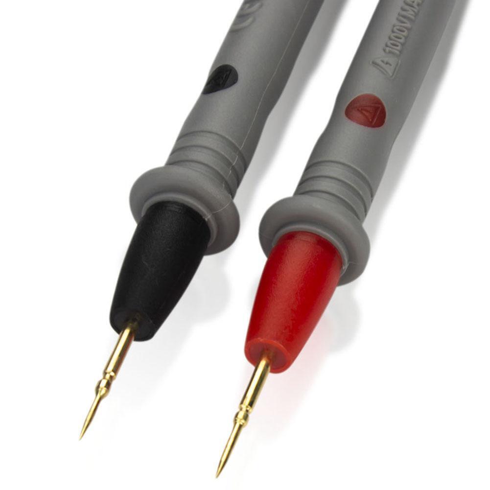 2pcs Universal Digital Multimeter Pens Lead Probe Wire 1000V 20A Ammeter