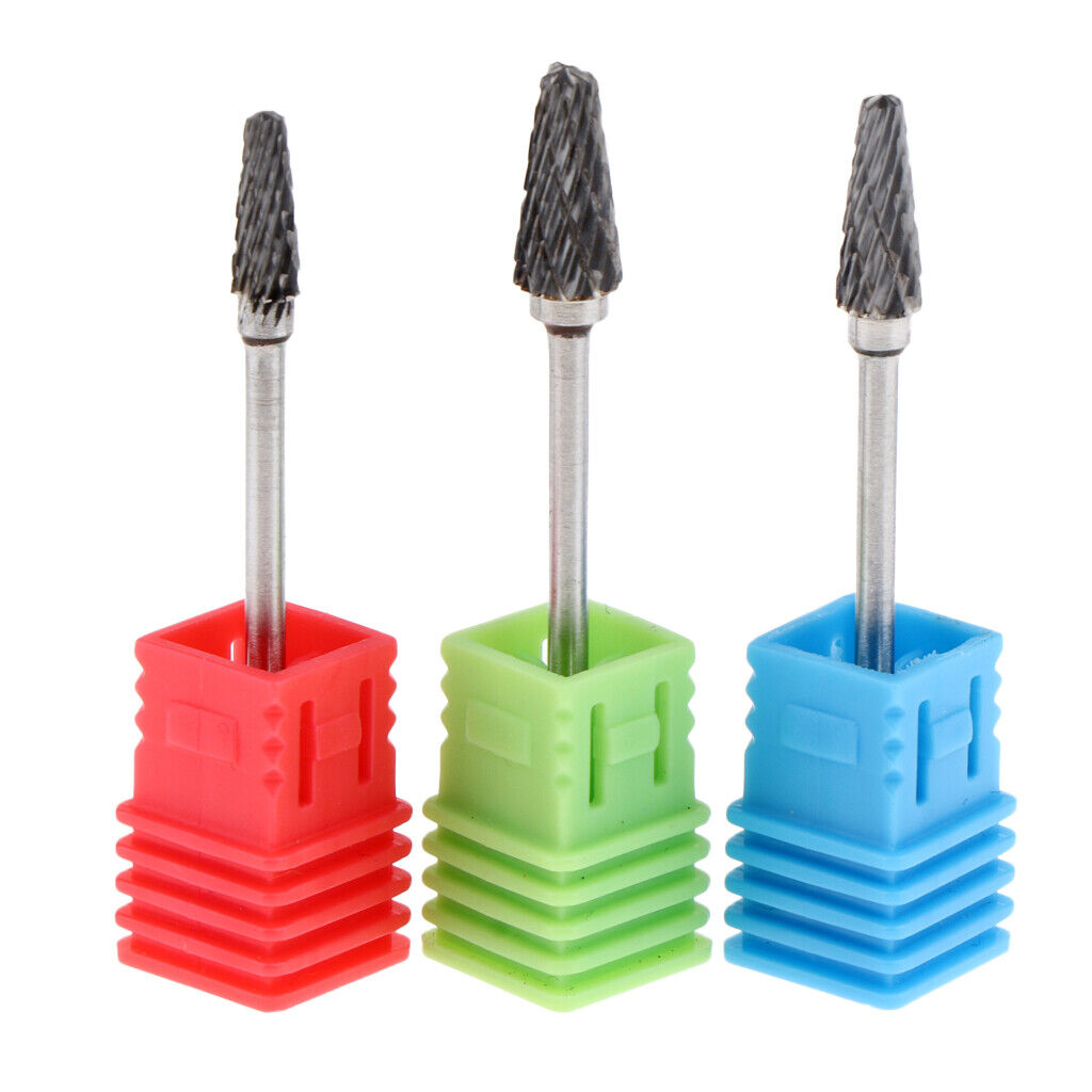 3/32 inch Safety Tungsten Steel Carbide  Bit Burr Rotary Grinding Head