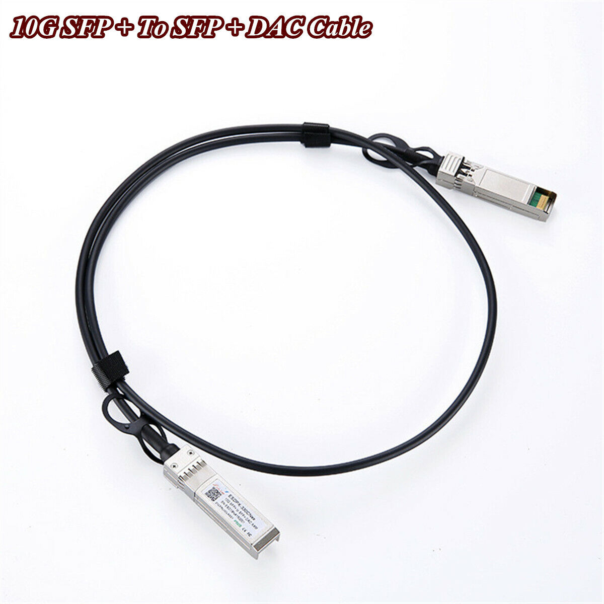 10G Ethernet SFP+ To SFP + DAC Cable For Cisco, Ubiquiti, Supermicro etc Devices