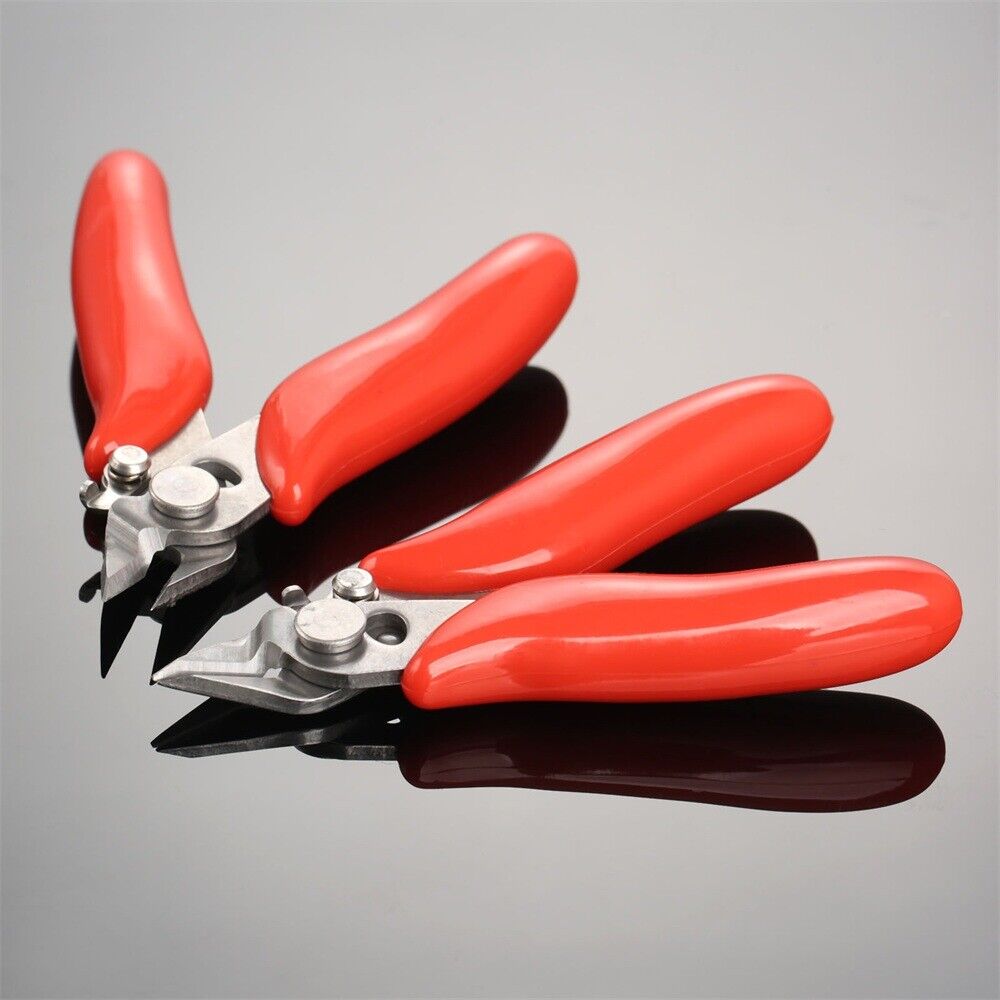 1×Electrical Cutter Plier Wire Cable Cutter 3.5 inch Mini Pliers Non-slip Handle