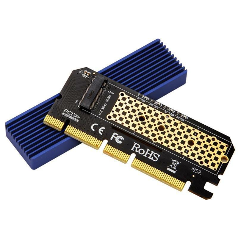 M.2 PCIE 3.0 X4 to NVME Expansion Card M2 SSD To PCI-E Plate Converter Adapter