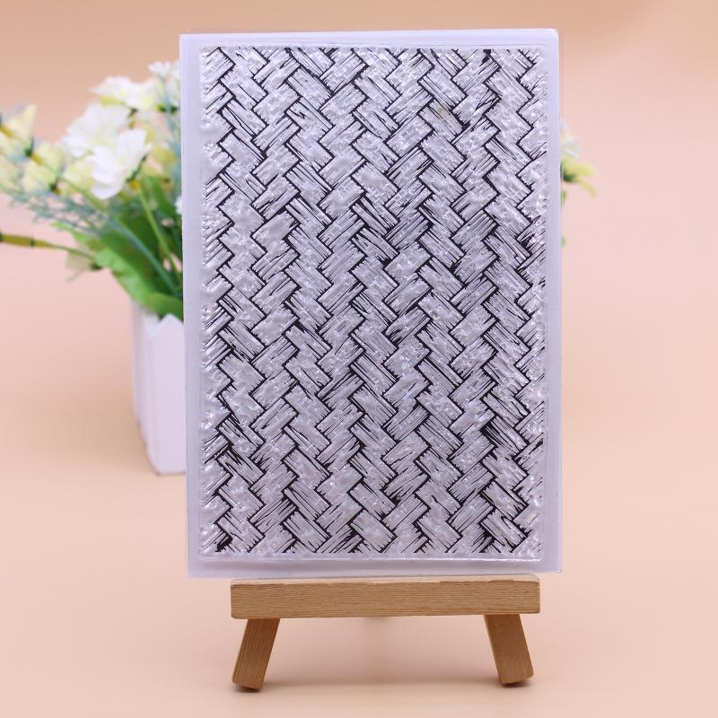Bamboo Woven Clear Stamp Seal Handmade Crafts Embossing Decor Gift Supplies