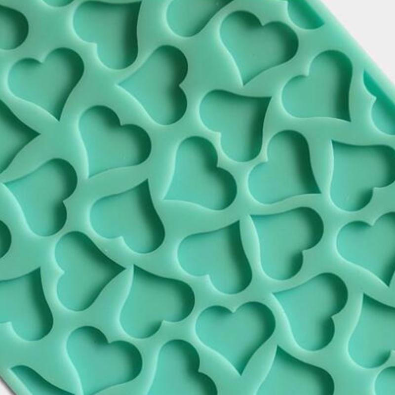 Silicone Heart Moulds for Wax Melts Heart Silicone Mould Food Candy DIY Molds