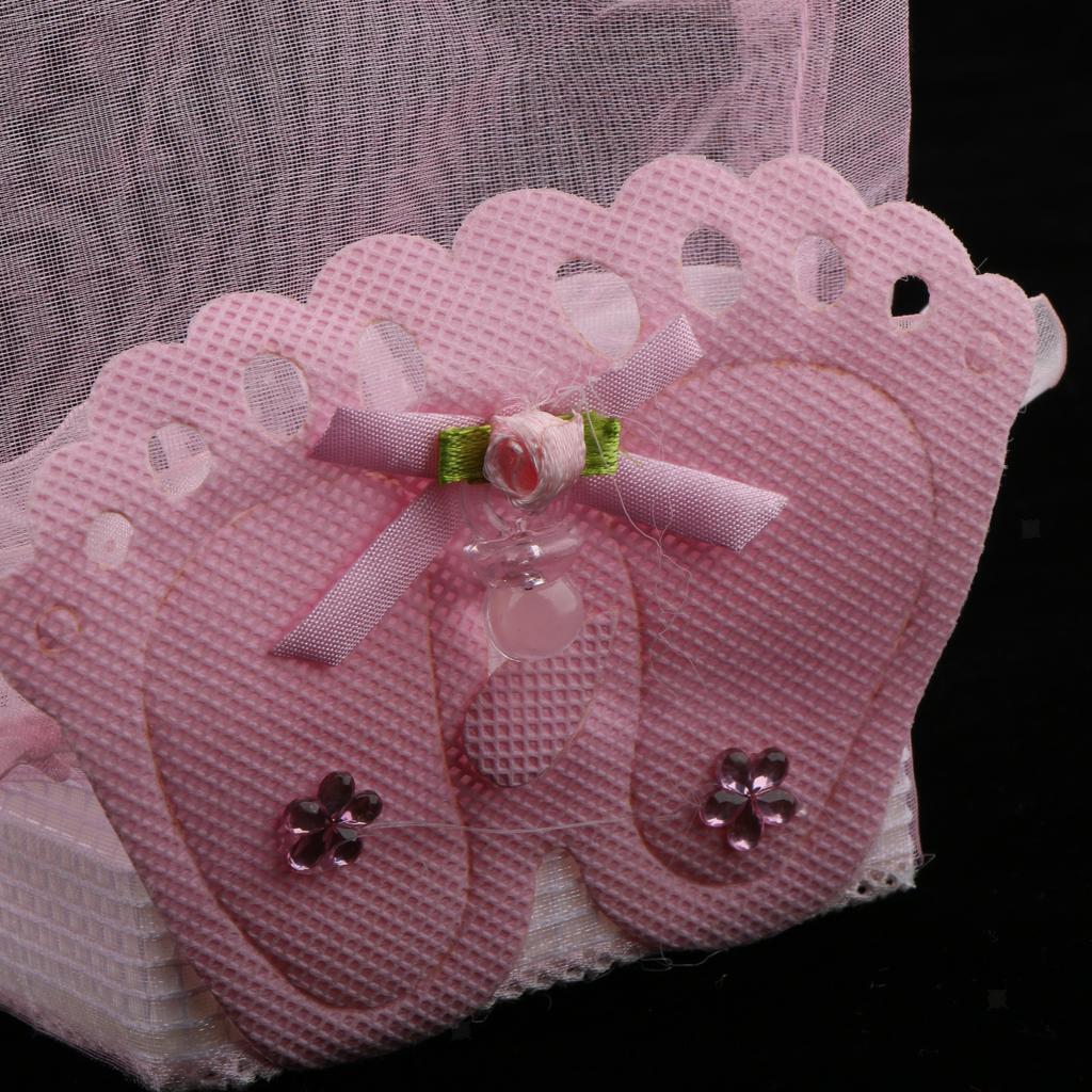 24Pcs Gift Box Kid Birthday Baby Shower Sheer Candy Bags Pouches Party Favor