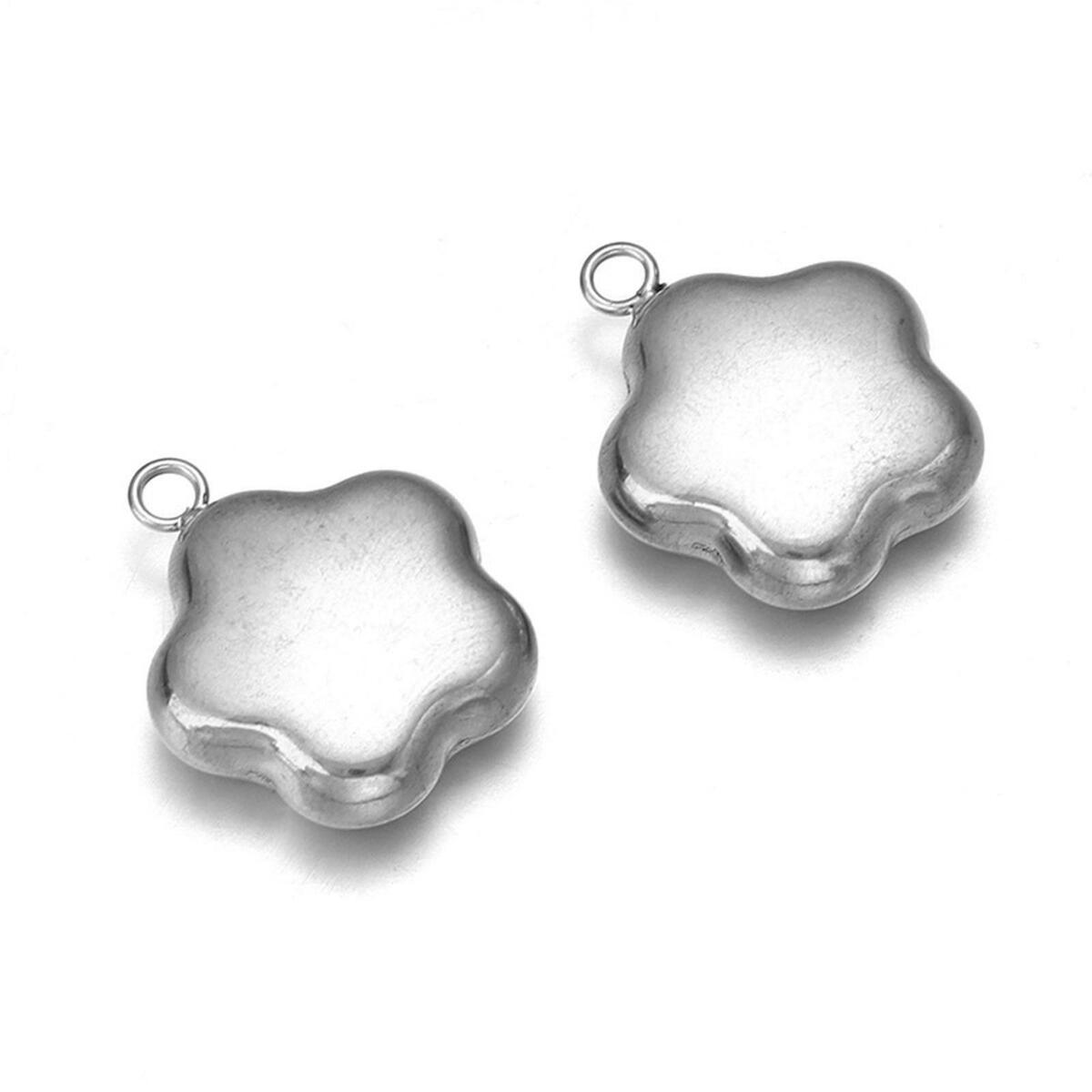 6 Pieces  Charms Pendants 304 Stainless Steel for Jewelry Making