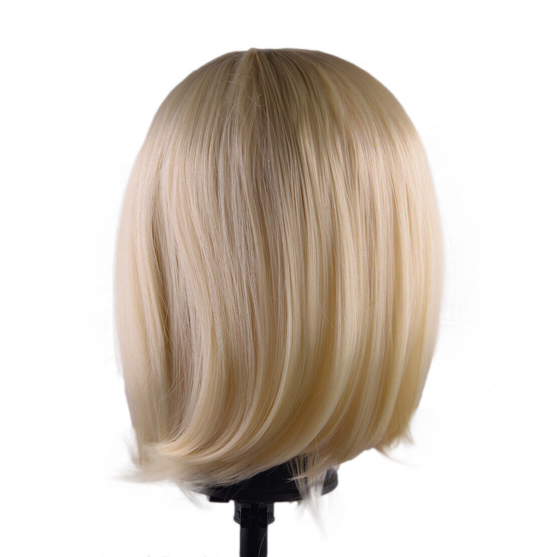 Women's Short Blonde Bob Cut Fancy Dress Wigs Play Costume Ladies Full Wig Party