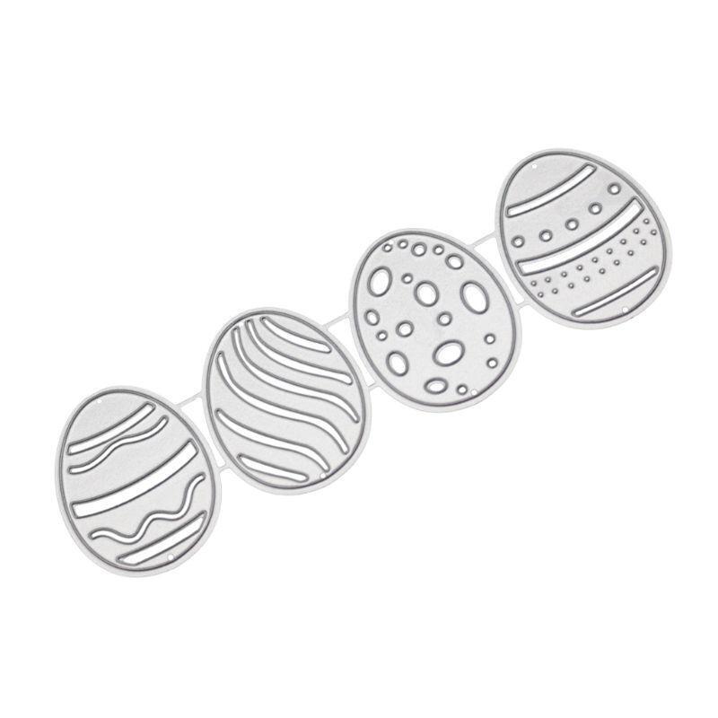 Egg Metal Cutting Dies Stencil DIY Scrapbooking Album Stamp Paper Card Embossing