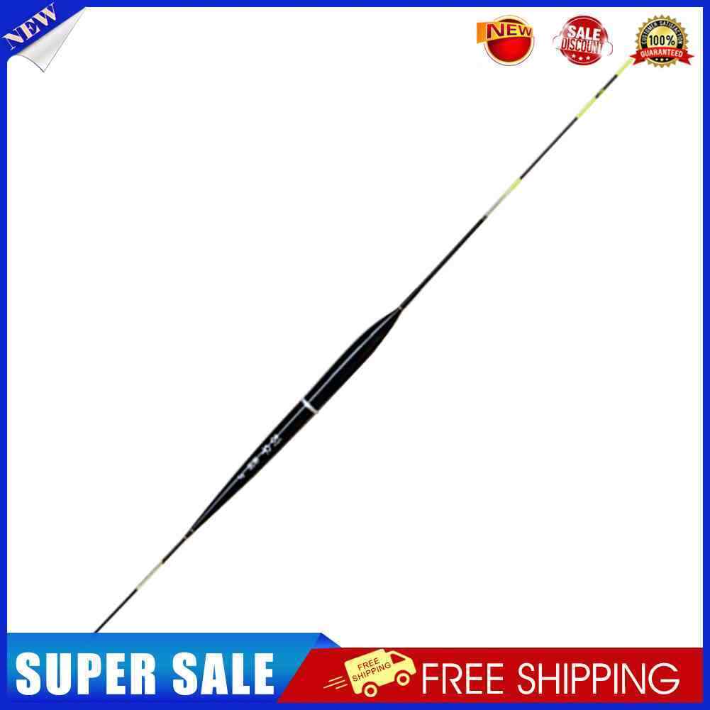 Electronic LED Light Fishing Float Bite Alarm Luminous Fish Tackle (Black)