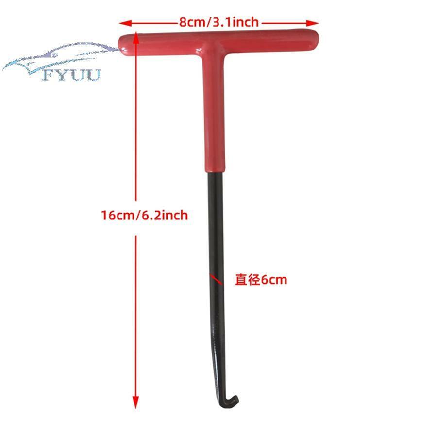 2pcs For Dirt Bike ATV Motorcycle 16cm T-Handle Exhaust Spring Hook Puller Tool