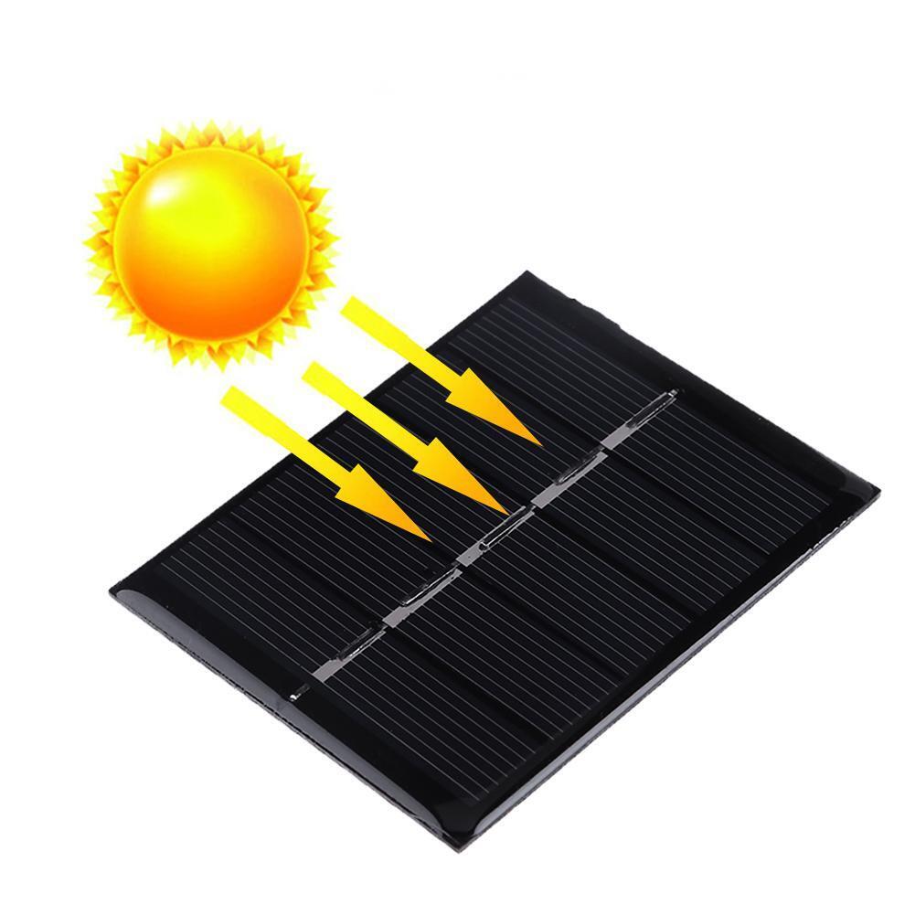 0.5W 2.5V Solar Panel Standard Epoxy Polycrystalline Silicon Solar Module