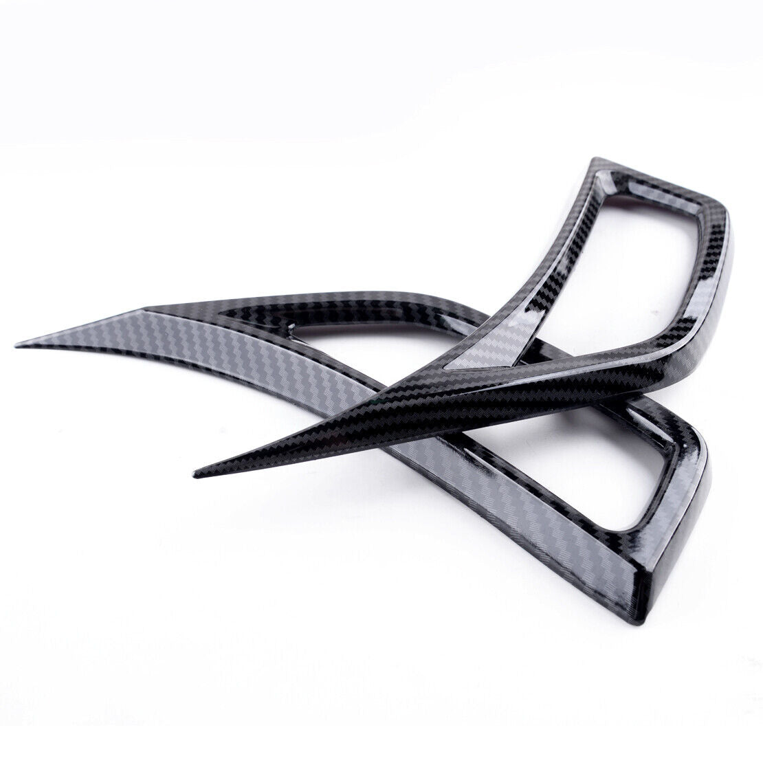 2Pcs Leaf Plate Air Inlet Trim Cover Fit for Jeep Gladiator JT 2020-2021