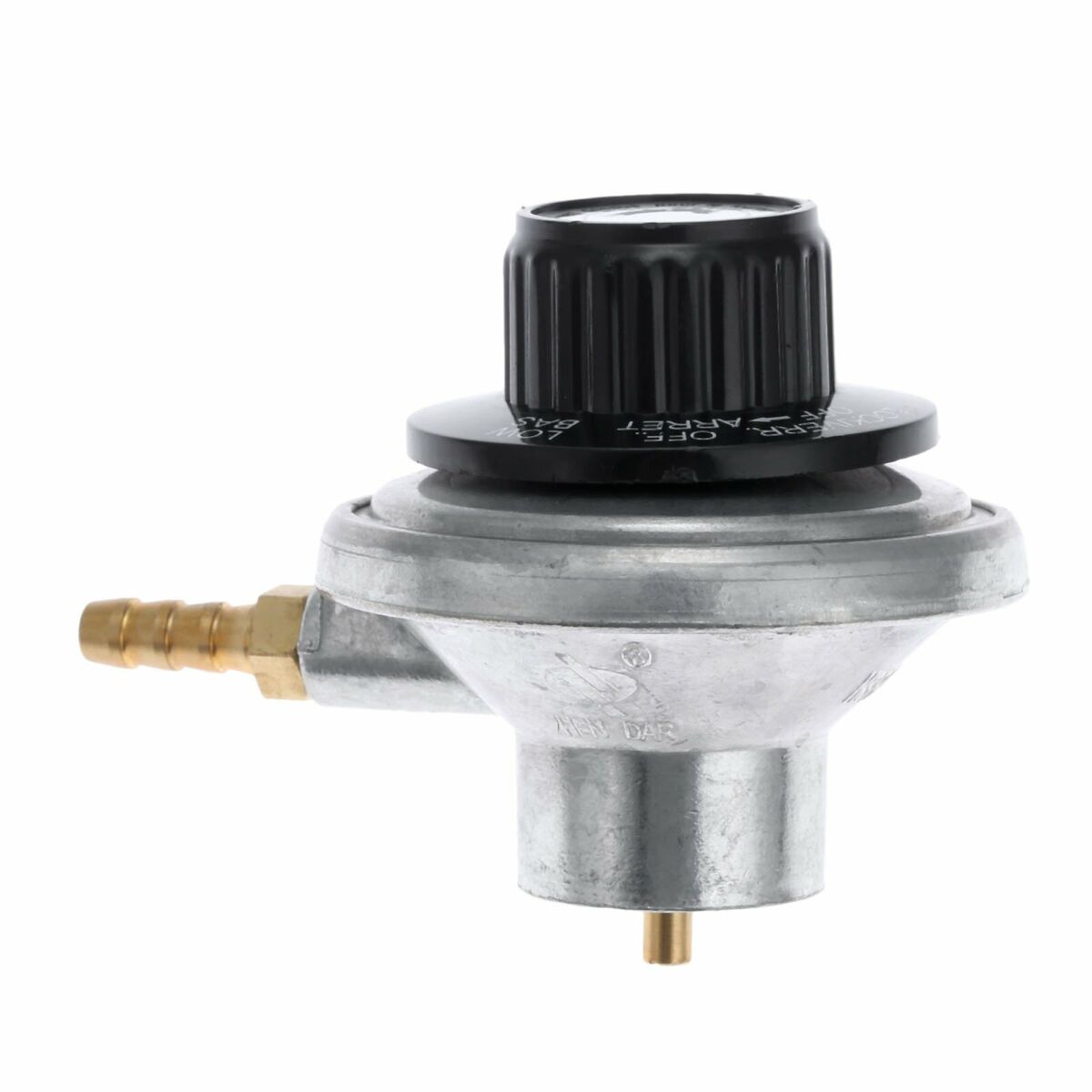 Propane Tank Low pressure Gas Regulator CSA Certified 1"-20 UNEF Inlet