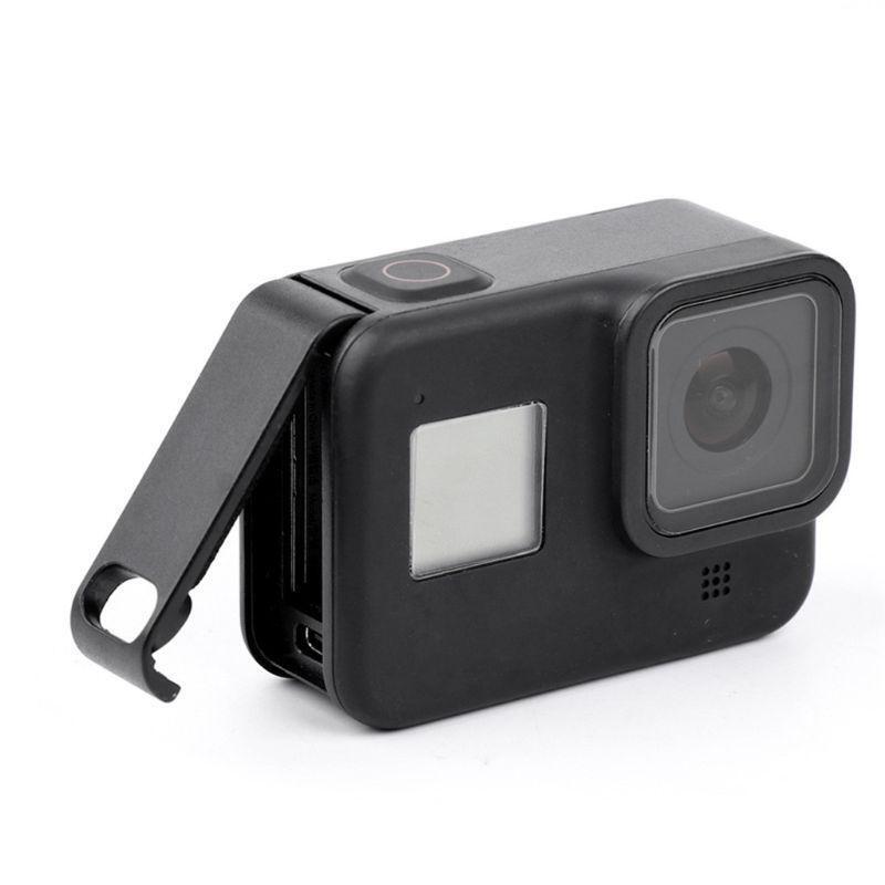 Camera Battery Cover Lid Removable Protective Case with Charging Port Side Cover