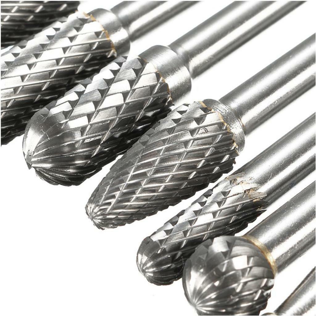 8-piece set double slot rotary boring tool Drill Carving Bit Set