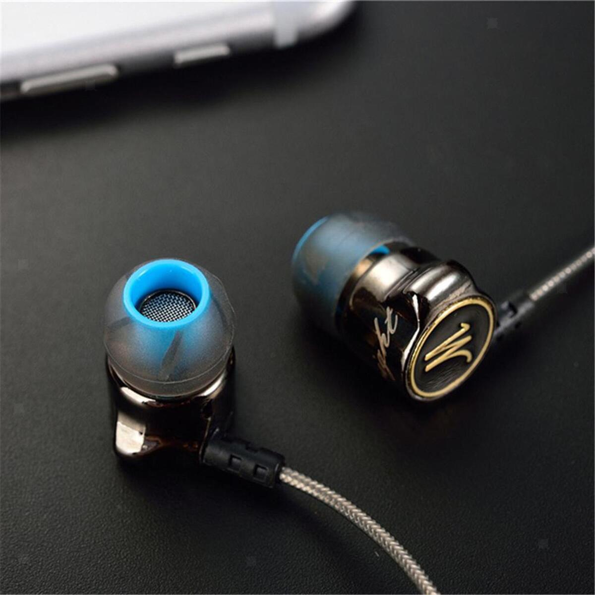 QKZ DM7 Earphone Metal Stereo Noise Isolating 3.5mm In-ear Headset