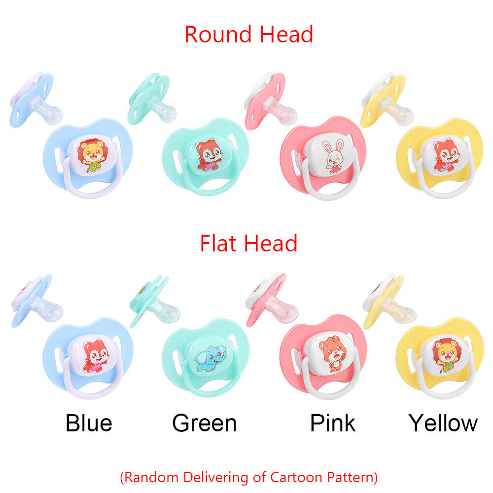 Dustproof Lid Infant Silicone Nipple Baby Pacifier Soother Infant Teether