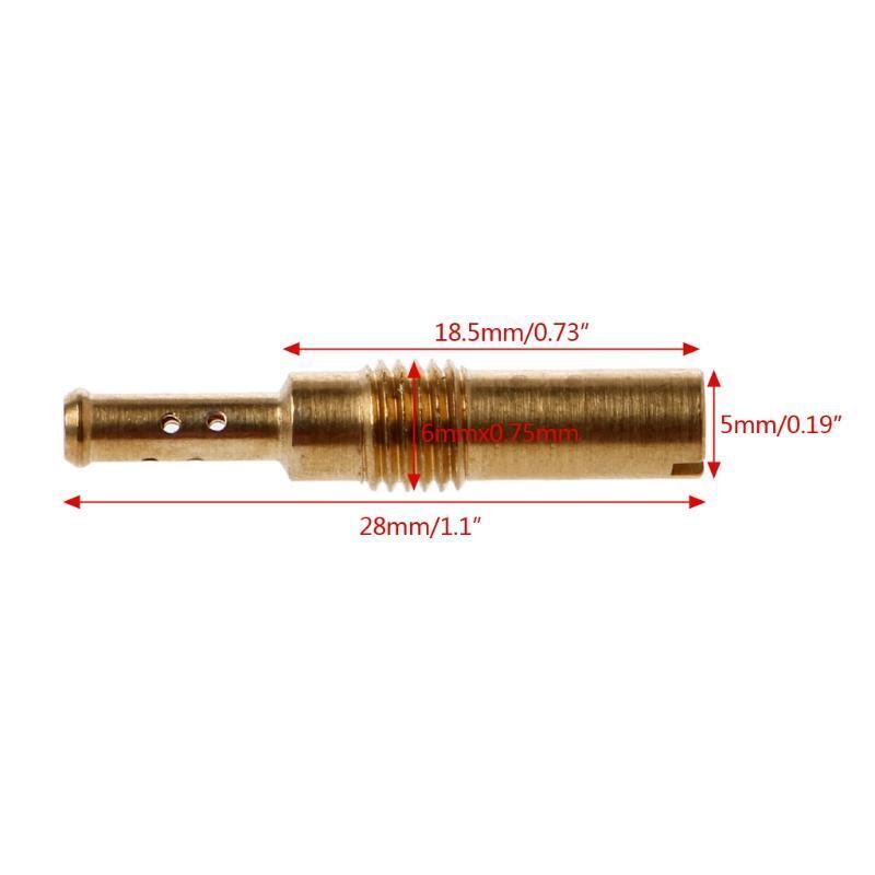 48# Injector Slow Pilot Jet Vice Injector Nozzle Carburetor Fuel Supply System