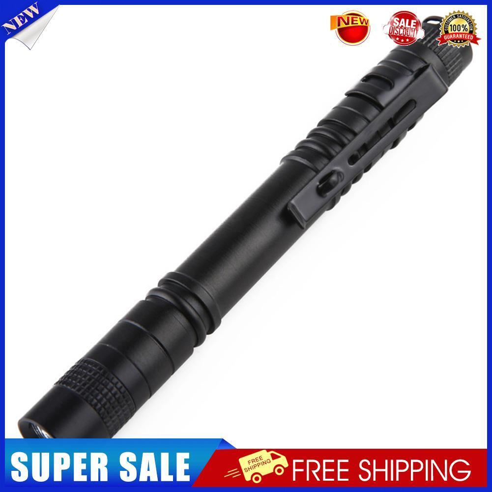 Mini Pen Light XPE R3 Torch Waterproof Clip Pocket Outdoor LED Flashlight