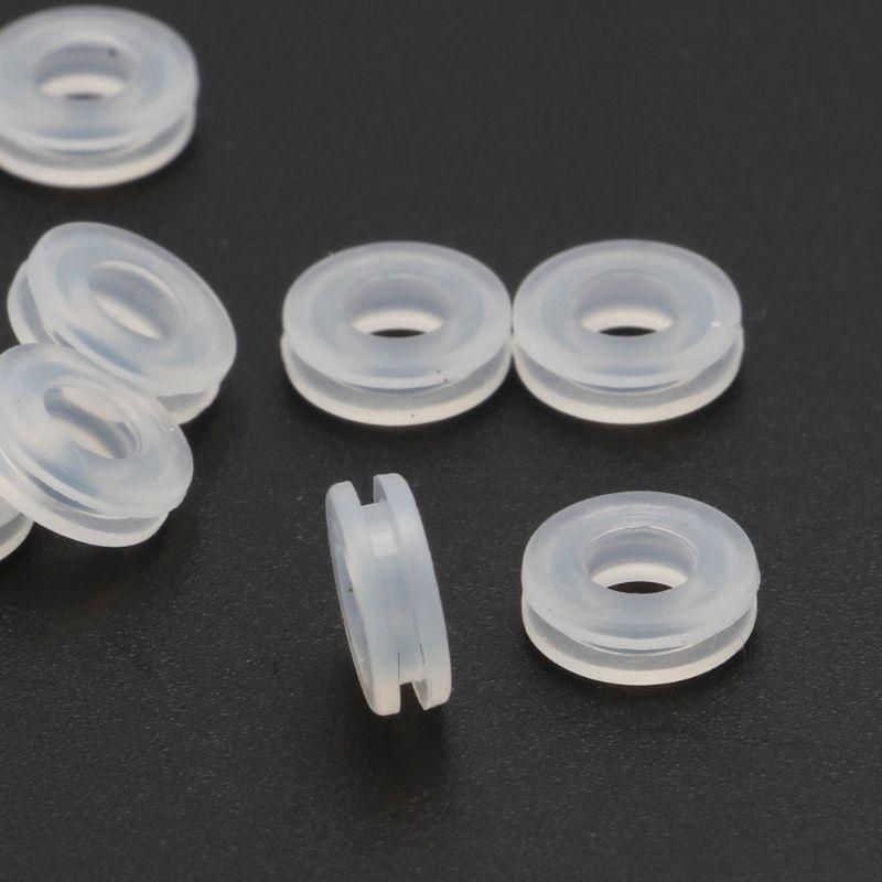 10Pcs/set Super Soft Silicone Cushion Pads Silicone Earring Cushions Piercing