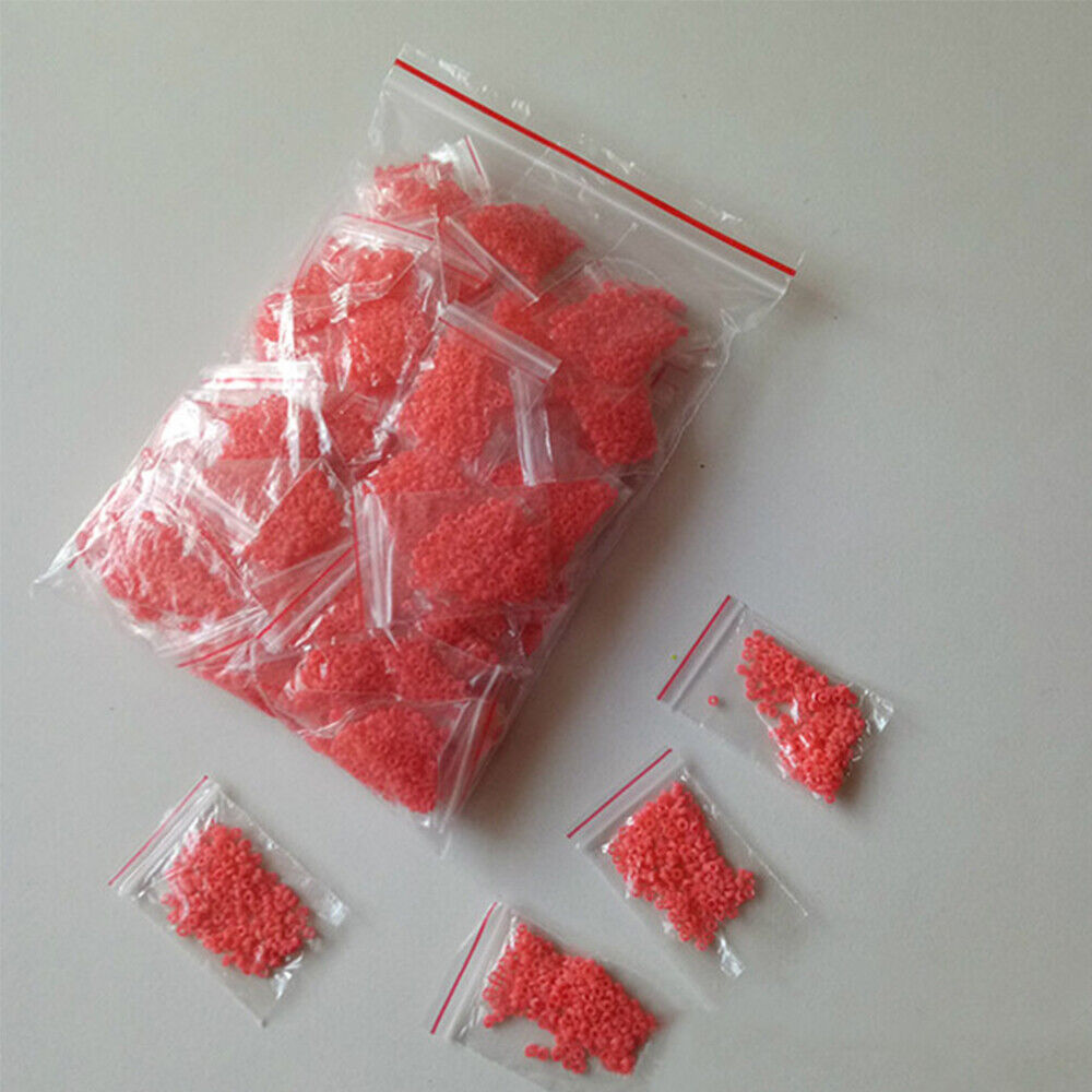 Rubber Bands Bloodworm Bait Granulator Red insect clip Fishing Accessories