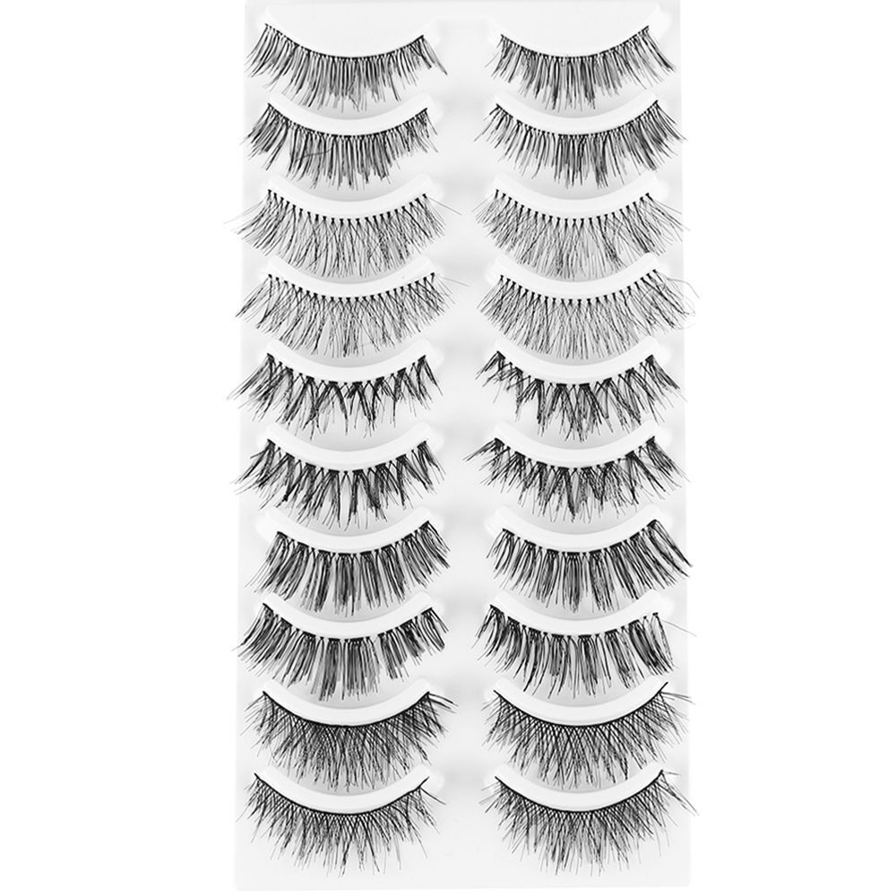 Wispies Thick Long False Eyelashes Natural  Lashes Eye Lashes Extension