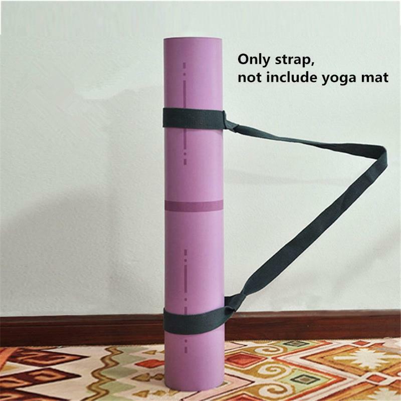 Yoga Mat Strap Belt Adjustable Sports Sling Shoulder Carry Belt Exercise Stretch