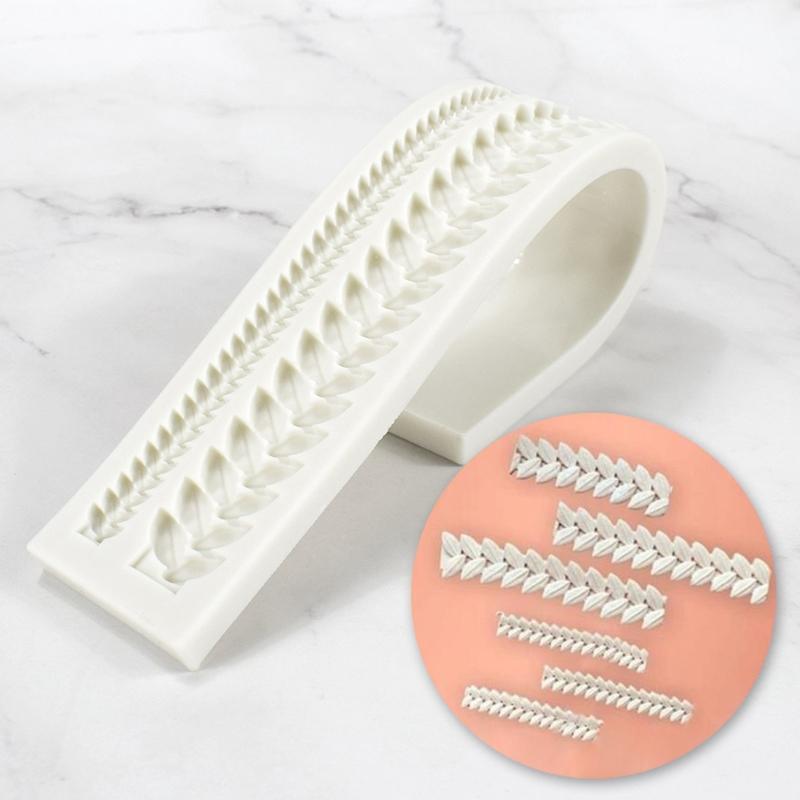 Soap Molds Wheat Braid Knitted Shape Chocolate Candy Molds Cake Chocolate Decor