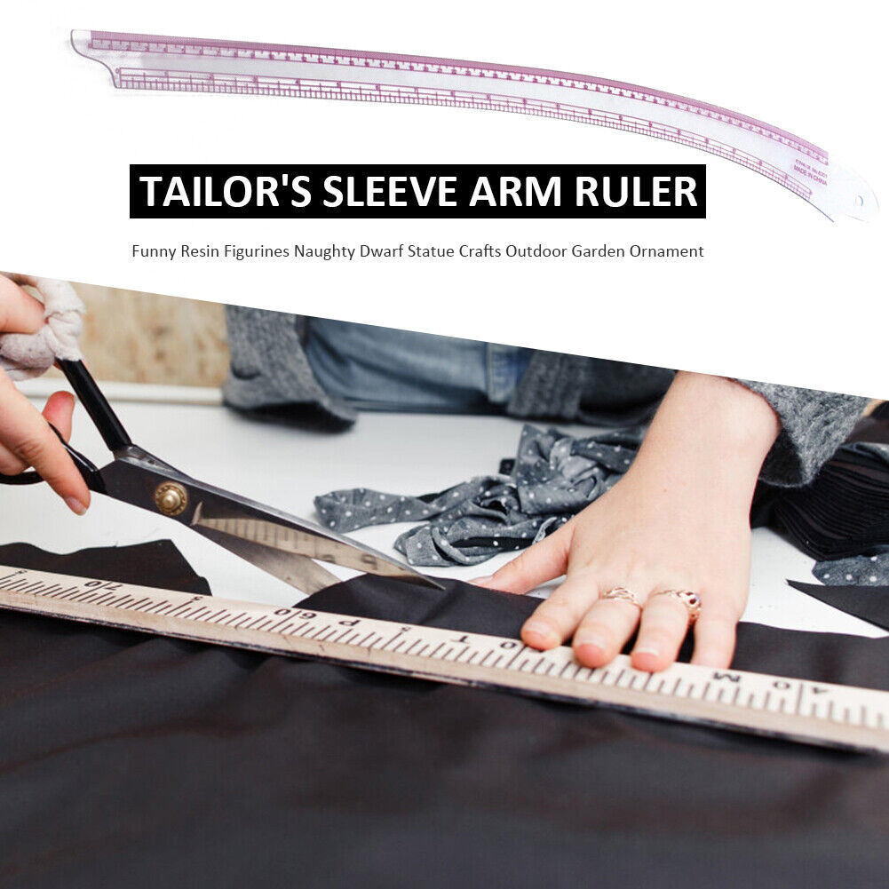 Plastic Tailor Curve Measuring Ruler Sleeve Arm French Curve Sewing Ruler