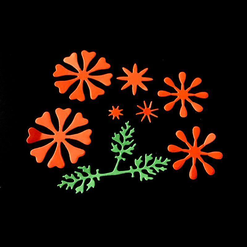 Tree Leaf Flowers Metal Cutting Dies Stencil Scrapbooking DIY Album Stamp Paper