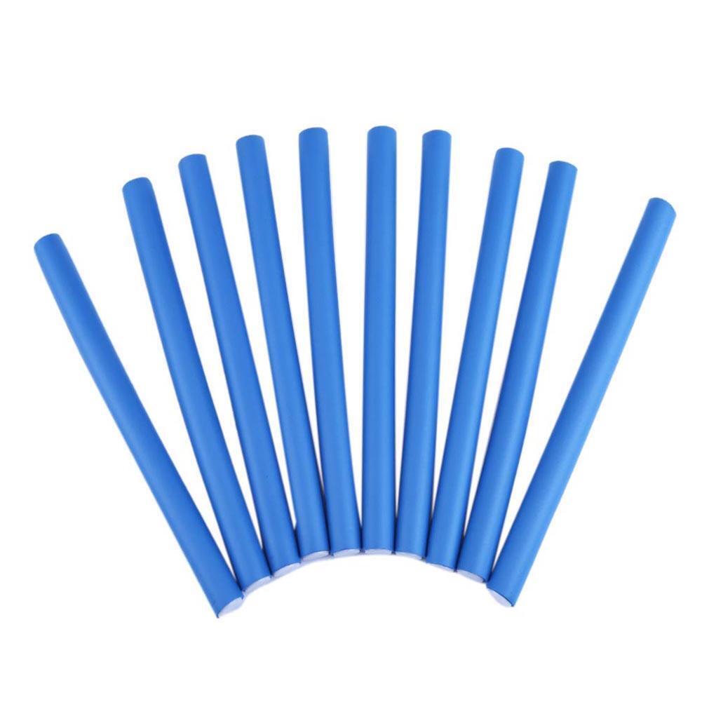10pcs Universal Rubber Mini Hair Curler(Random color)(7#0.8cm)