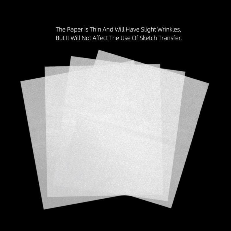 100pcs Tattoo Transfer Sketch Draft Paper Tattoo Accessories Thermal Stencil