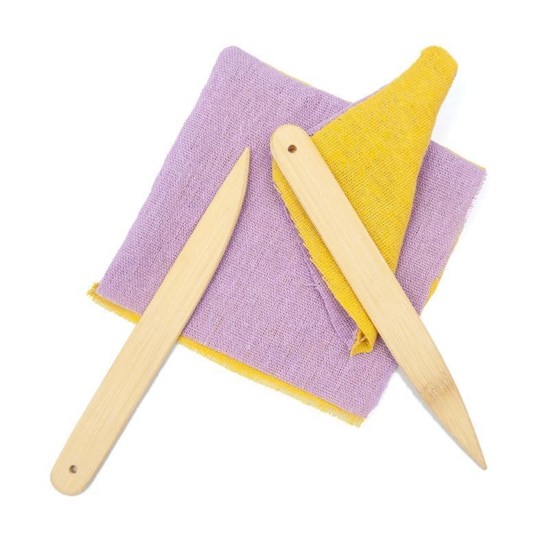 Hard Wood Tailors Clapper with Wooden Point Turner Ironing Mat for Steam Iron