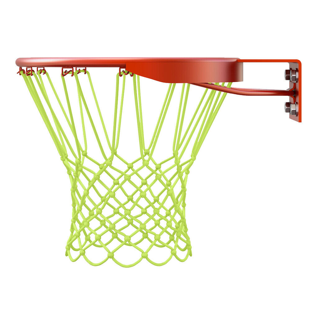 Luminous Standard Basketball Net Green Fluorescent Basketball Hoop Nets