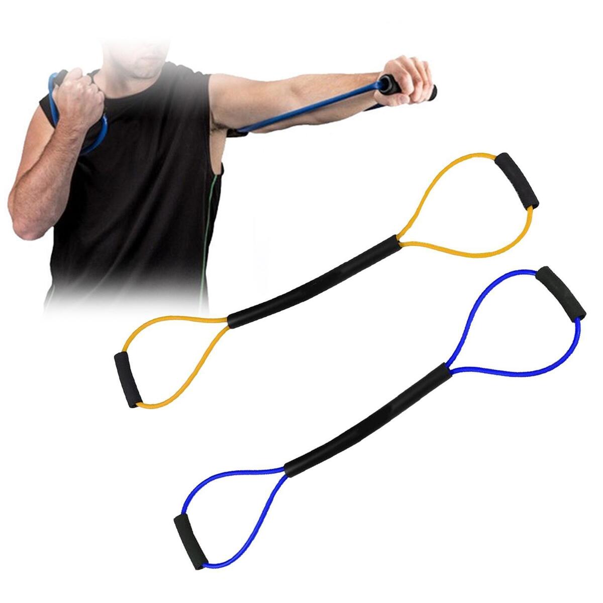 2Pcs Sports Resistance Bands Shadow Boxing Gym Pull Rope Strength Training