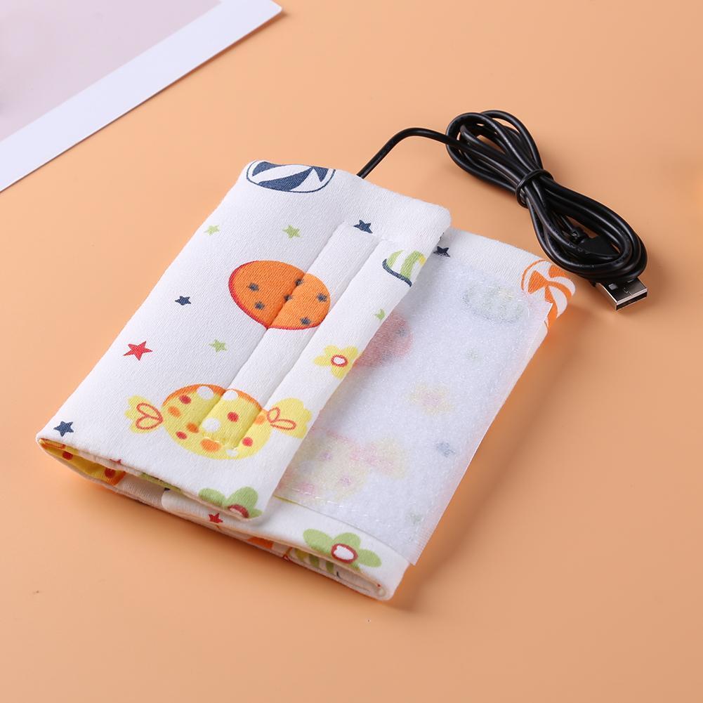 Baby Bottle Warmer Portable Milk Cup Heater Infants Feeding Bottle Bag (D)