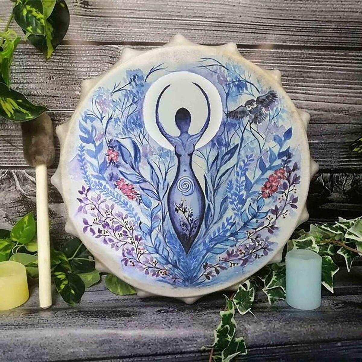 Drum with   of Life Spiritual Music Durable for Children