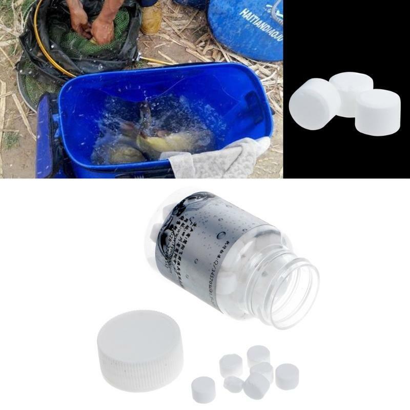 1 Bottle Oxygen Releasing Fishing Bait Carp Additive Tablet Transport Tackle New